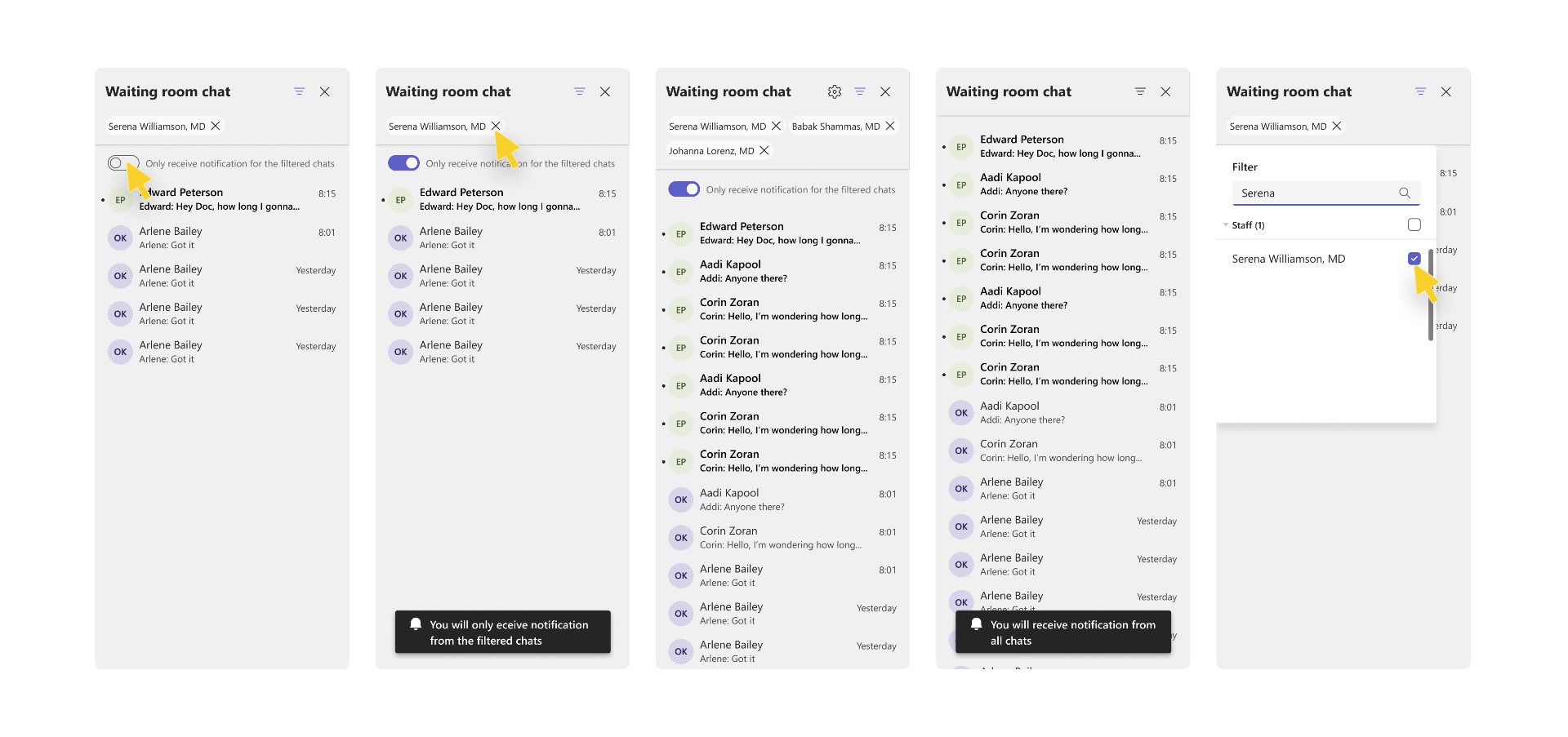 Proactive Scheduler Chat