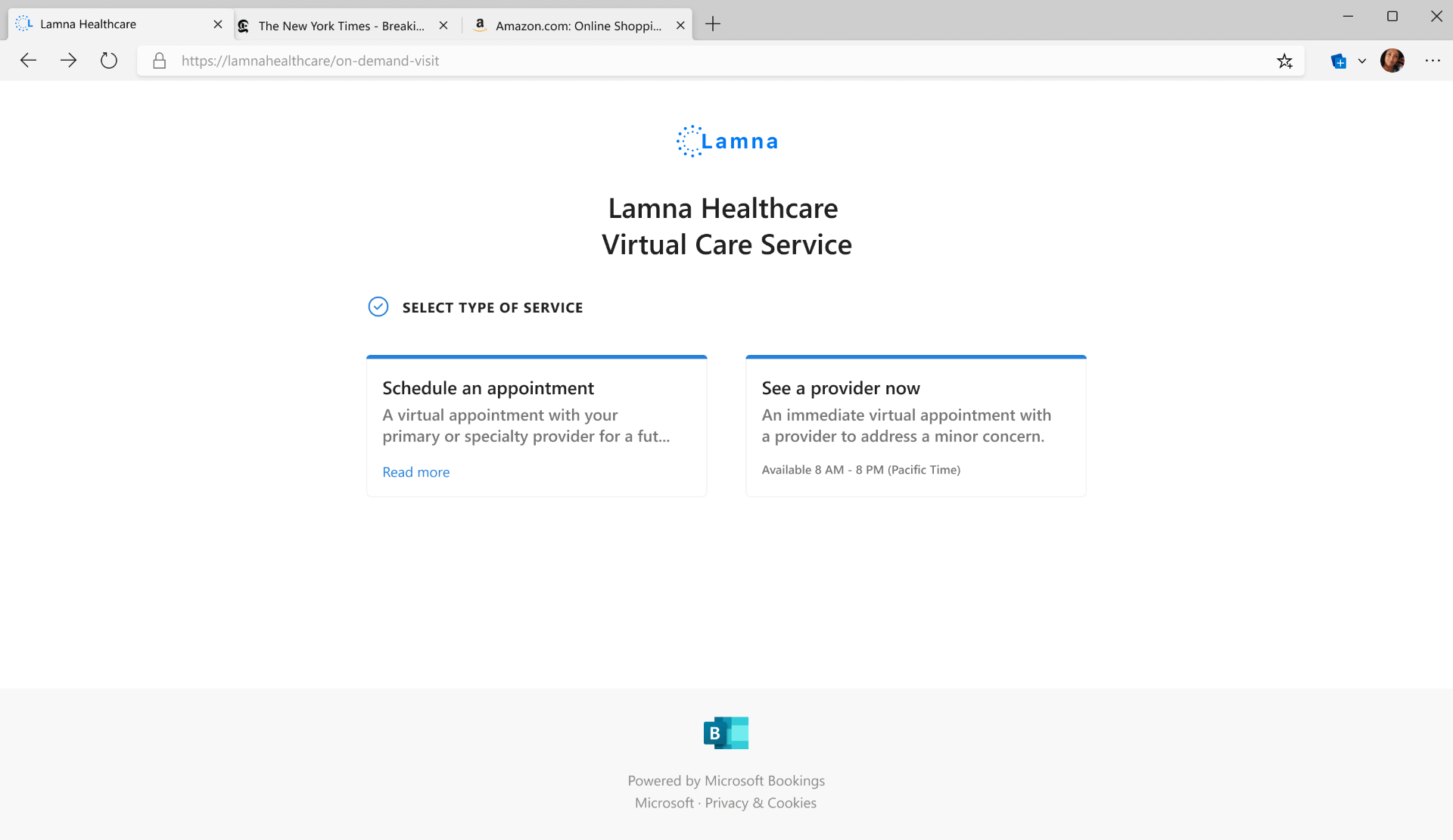 Booking Management Interface